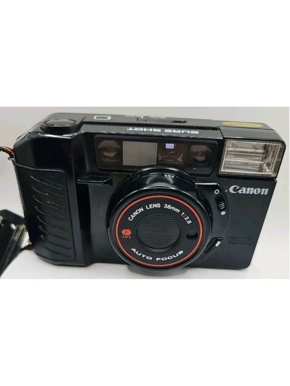 Canon Sure-Shot 35mm Film Camera w/38mm f2.8 Lens For Parts/Not Working - Picture 2 of 10